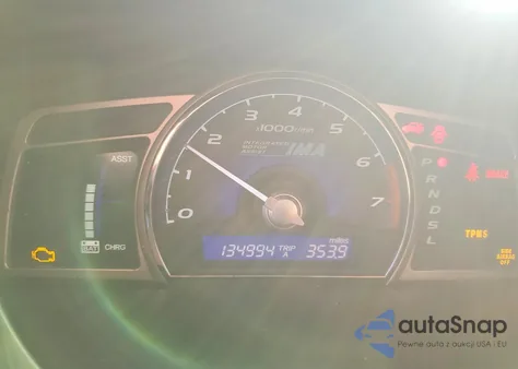 2010 Honda Civic Hybrid z USA, uszkodzony, nr VIN JHMFA3F23AS006199